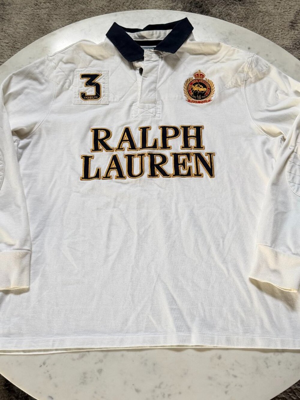 Vintage Polo by Ralph Lauren Rugby Shirt Size XXL